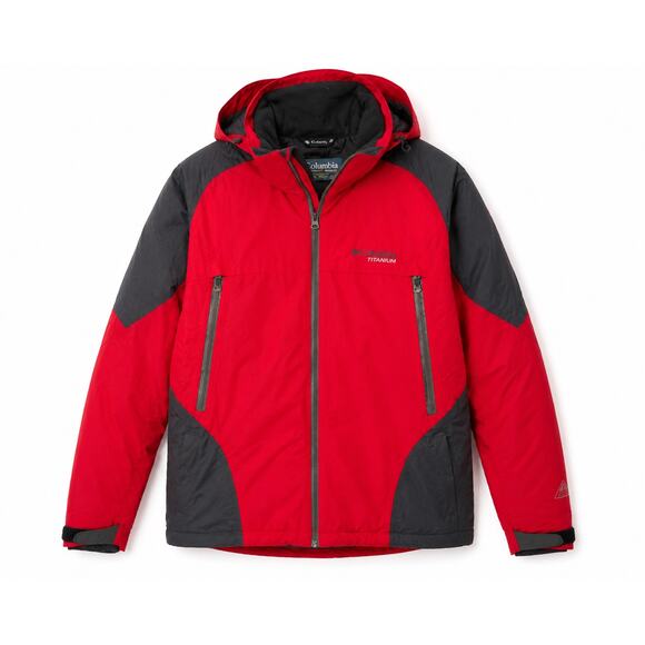 Columbia Other - Columbia Titanium Omni-Heat 3-in-1 Ski Jacket Red Black Mens Medium M